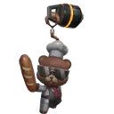 Chaveiro Ursão Padeiro Chaveiro Ursão Padeiro