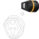 Chaveiro VCT x WOL Chaveiro VCT x WOL