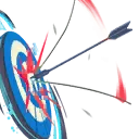 正中靶心 喷漆 正中靶心 喷漆