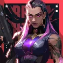 无畏契约 芮娜 卡面 无畏契约 芮娜 卡面