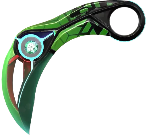 Karambit Ion de nivel 2
(variante 1: verde) Karambit Ion de nivel 2
(variante 1: verde)