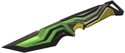 Couteau (Attaquant)
(variante 1 Vert/Jaune/Noir) Couteau (Attaquant)
(variante 1 Vert/Jaune/Noir)