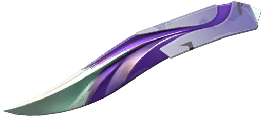 Couteau (Tilde)
(variante 2 Violet) Couteau (Tilde)
(variante 2 Violet)