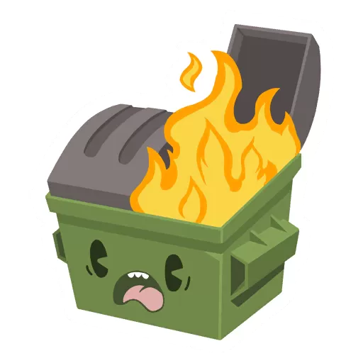 Spray Spray Dumpster Fire
