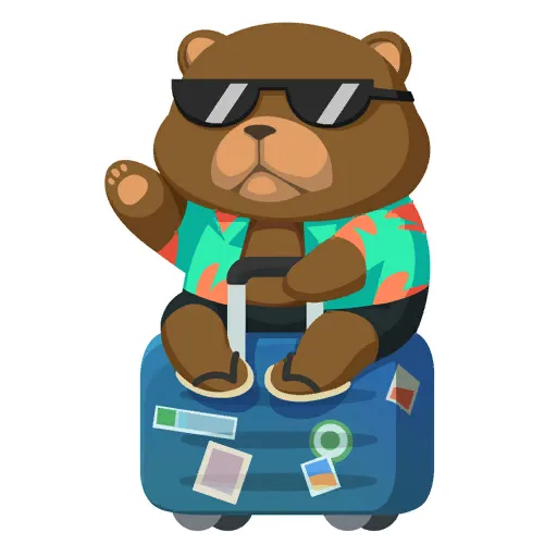 Spray Spray Journey Bear