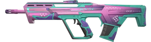 Striker Bulldog
(Varian 2 Merah Muda/Teal/Ungu) Striker Bulldog
(Varian 2 Merah Muda/Teal/Ungu)