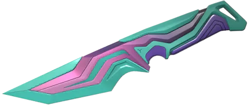Cuchillo Atacante
(Variante 2 Rosa/Cerceta/Morado) Cuchillo Atacante
(Variante 2 Rosa/Cerceta/Morado)