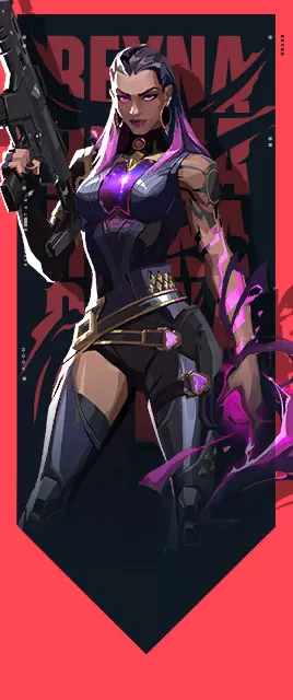 Karta „VALORANT Reyna” Karta „VALORANT Reyna”