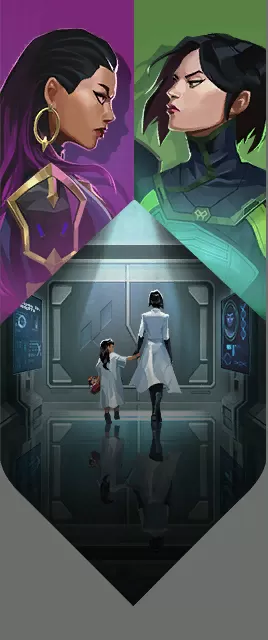 Karta „VERSUS // Reyna + Viper” Karta „VERSUS // Reyna + Viper”