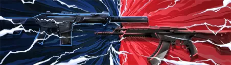 Karta „VERSUS // Vandal + Phantom” Karta „VERSUS // Vandal + Phantom”