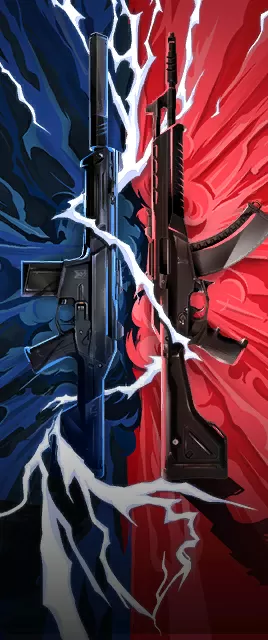Karta „VERSUS // Vandal + Phantom” Karta „VERSUS // Vandal + Phantom”