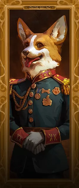 Commander Bruno Card Commander Bruno Card
