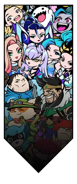 Doodle Buds // League of Legends Card Doodle Buds // League of Legends Card