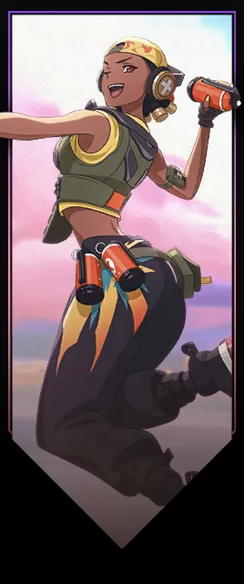 VALORANT GO! Vol. 2 Raze Card VALORANT GO! Vol. 2 Raze Card