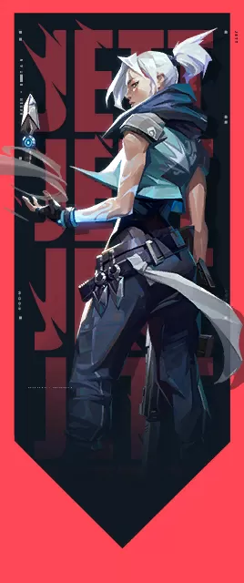 VALORANT Jett Card VALORANT Jett Card