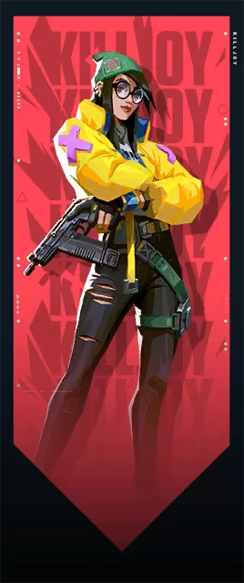 VALORANT Killjoy Card VALORANT Killjoy Card