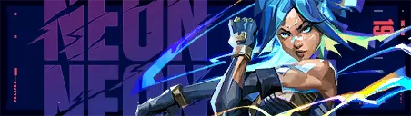 VALORANT Neon Card VALORANT Neon Card