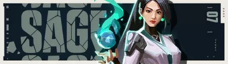VALORANT Sage Card VALORANT Sage Card