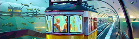 Yellows On Rails Card Yellows On Rails Card
