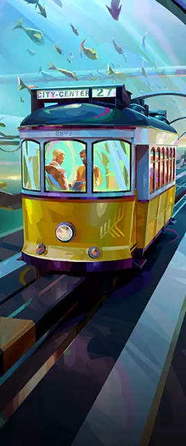 Yellows On Rails Card Yellows On Rails Card