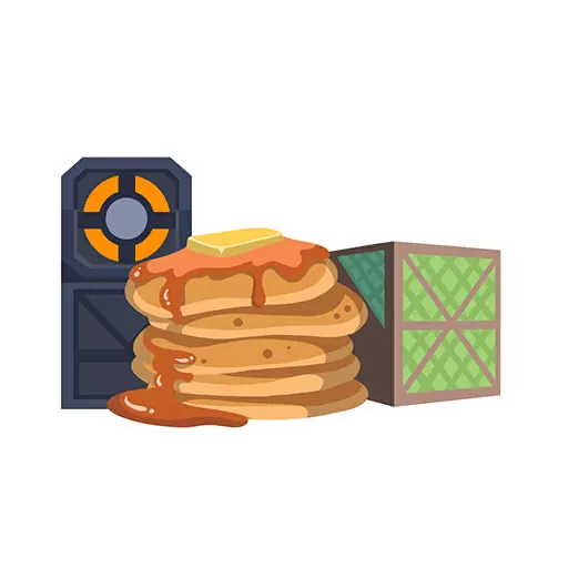 Hình Hình Phun Sơn Pancake Chồng Đống